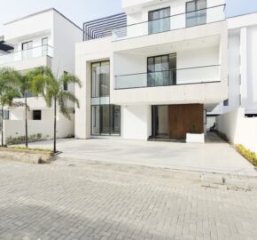 Modern 6 Bedroom Luxury Home Elevation for sale at Lekki Phase 1 Lagos